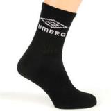 Umbro 5 Pk Socks Ladies Black 