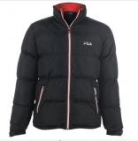 Fila Puffer Mens Jacket Black