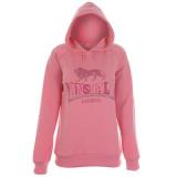Lonsdale Foil Hoody Ladies Pink