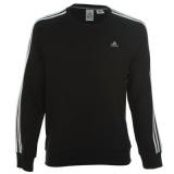 Adidas Sweater Mens Black/White - Výprodej