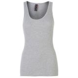 Miss Fiori Basic Vest Ladies Grey