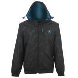 Airwalk All Over Print Lightweight Jacket Mens  Black