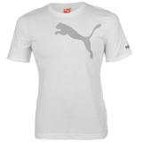 Puma QTT Dizzy Cat T Shirt Mens White