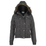 Everlast CheckAOP Jacket Ladies Black/Charcoal
