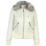 Treasure Bomber Jacket Ladies White