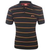 Slazenger YD Stripe Polo Mens Black