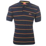 Slazenger YD Stripe Polo Mens Navy