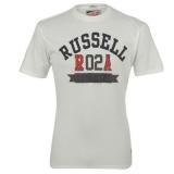 Russell Athletic Applique T Shirt Mens White