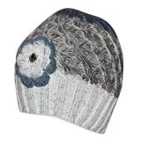 Golddigga Flower Hat Ladies Grey