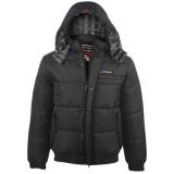 Airwalk Lined Puffer Jacket Mens Black