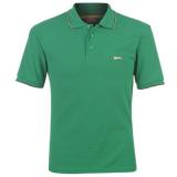 Slazenger Plain Polo Shirt Mens Green