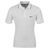 Slazenger Plain Polo Shirt Mens White