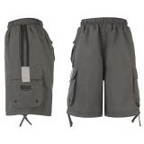 Lonsdale Cargo Shorts Mens Charcoal