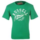 Russell Athletic Print T Shirt Mens Green
