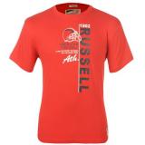 Russell Athletic Print T Shirt Mens Red