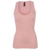 Miss Fiori Basic Vest Ladies Pale Pink