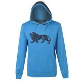 Lonsdale LL Fleece Hoody Mens Blue