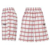 Lonsdale Checked Shorts Mens White