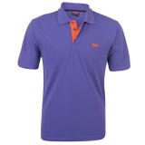 Lonsdale Small Lion Polo Shirt Mens Purple