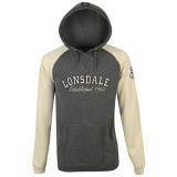 Lonsdale BB OTH Hoody Charc/Stone
