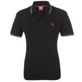 Puma Foundation Polo Shirt Mens Black