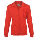 Lonsdale Tonal Zip Top Mens Red