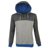 Lonsdale ContM Zip Hoody Mens Grey