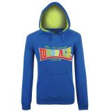 Lonsdale Mix Hoody Mens Blue/Yellow