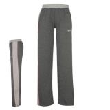 Lonsdale Contrast OH Jog Pants Ladies Charc