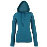 Miss Fiori Hoody Ladies Winter Teal