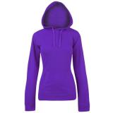 Miss Fiori Hoody Ladies Winter Purple