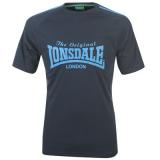 Lonsdale L L Tee Snr 20 Navy