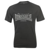 Lonsdale L L Tee Snr 20 Black