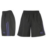 Lonsdale Woven Shorts Mens Black/Purple