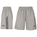 Lonsdale Woven Shorts Mens Silver