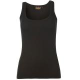 Miss Fiori Basic Vest Ladies Black