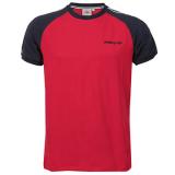 Umbro Dorsey Ringer T Shirt Mens Red