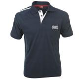 Lonsdale Fabric Polo Mens Navy