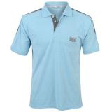 Lonsdale Fabric Polo Mens Sky