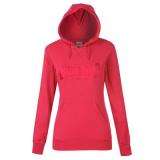 Lonsdale Large Logo Hoody Ladies Very Berry