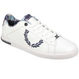 Fred Perry Shelton Leather Mens White