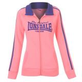 Lonsdale Full Zip Fleece Ladies Pink/Purple