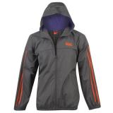 Lonsdale Wind Jacket Mens Charc/Orange