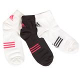 Adidas Ankle 3Pk  Socks Ladies Multi