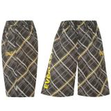Everlast Check Short Mens Black/Charc