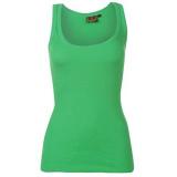 Miss Fiori Basic Vest Ladies Green