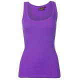 Miss Fiori Basic Vest Ladies Purple