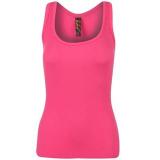 Miss Fiori Basic Vest Ladies Bubble Pink