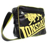 Lonsdale LL Flight Bag Black/Yellow