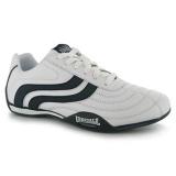 Lonsdale Camden Trainers Mens White/Navy